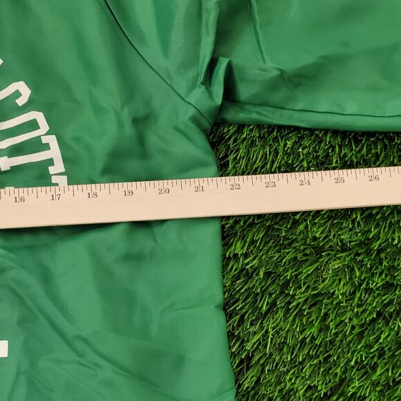Vintage 80s Chalk-Line Coach Jacket Small 23x28 Green Cougars - Picture 7 of 16